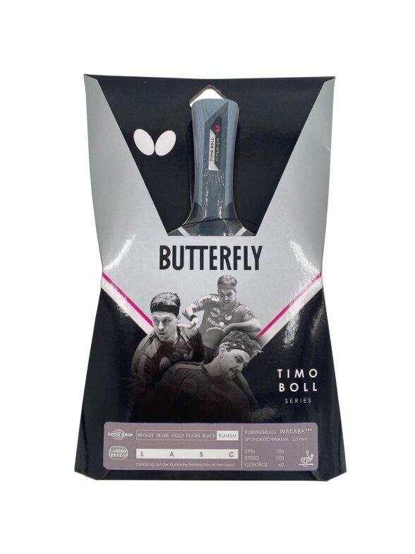 Butterfly Timo Boll Titanium stalo teniso raketė SUN/25726