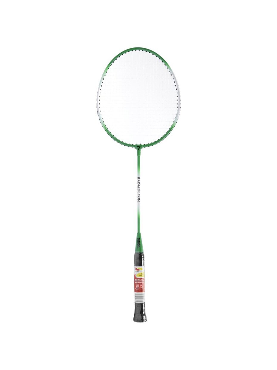Badmintono raketė SMJ Teloon TL100 žalia-balta Badmintono raketė SMJ Teloon TL100 žalia-balta