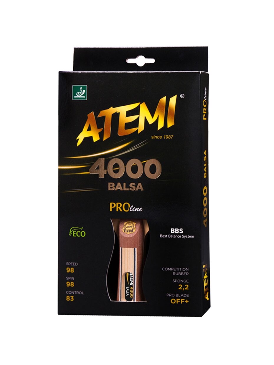 Atemi 4000 Pro Balsa Concave stalo teniso raketė