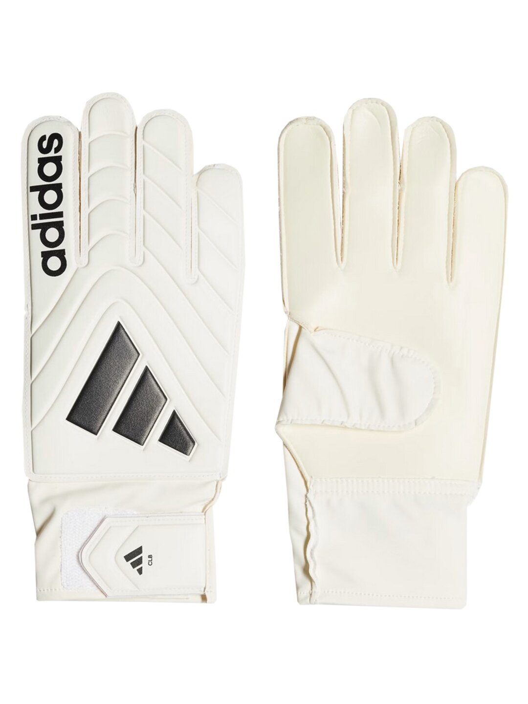 Adidas Copa Club vartininko pirštinės, smėlio spalvos IQ4016 Adidas Copa Club vartininko pirštinės, smėlio spalvos IQ4016