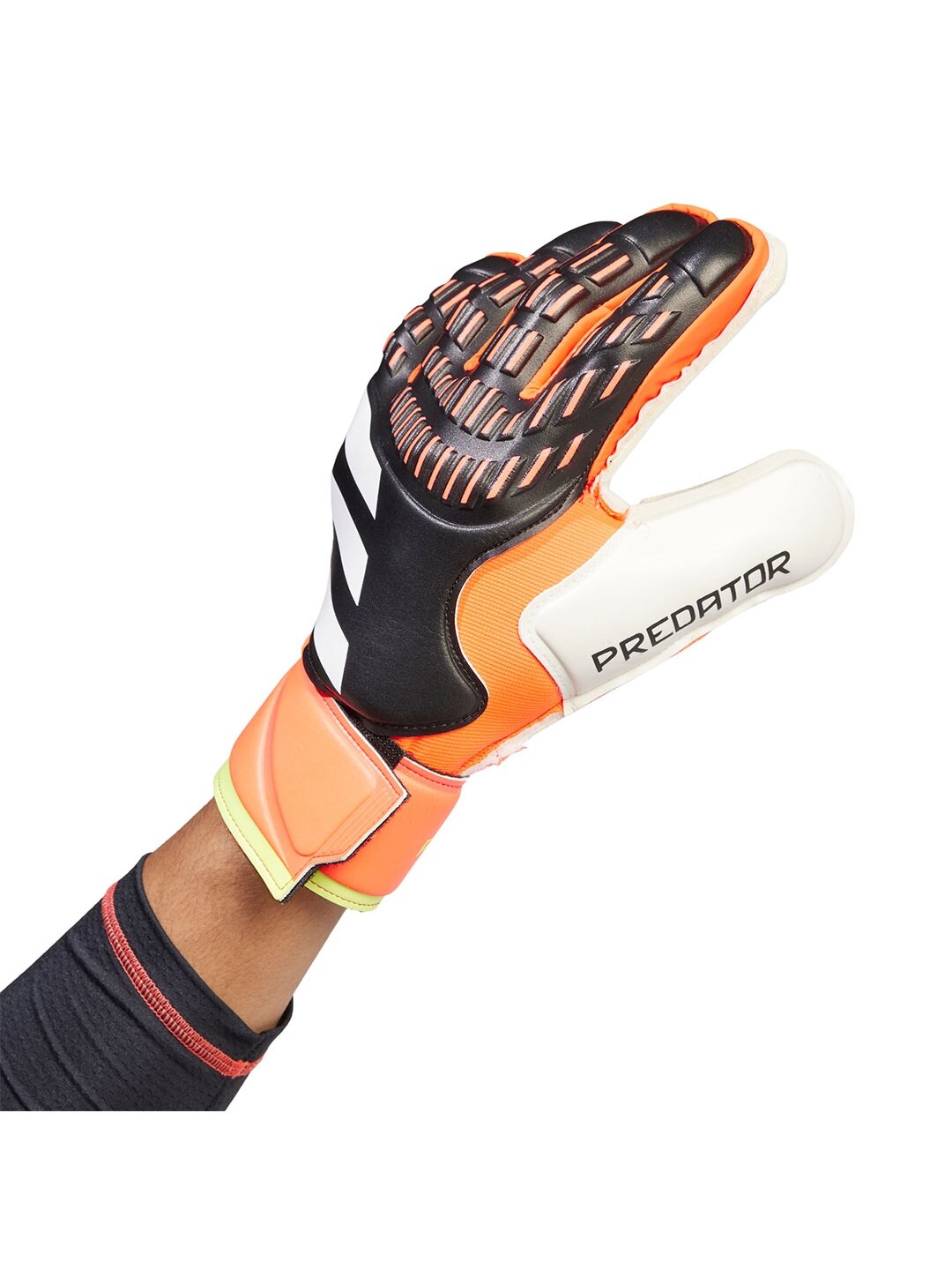 Adidas Predator Glove Match Fingersave IQ4037 vartininko pirštinės 2 Adidas Predator Glove Match Fingersave IQ4037 vartininko pirštinės 2