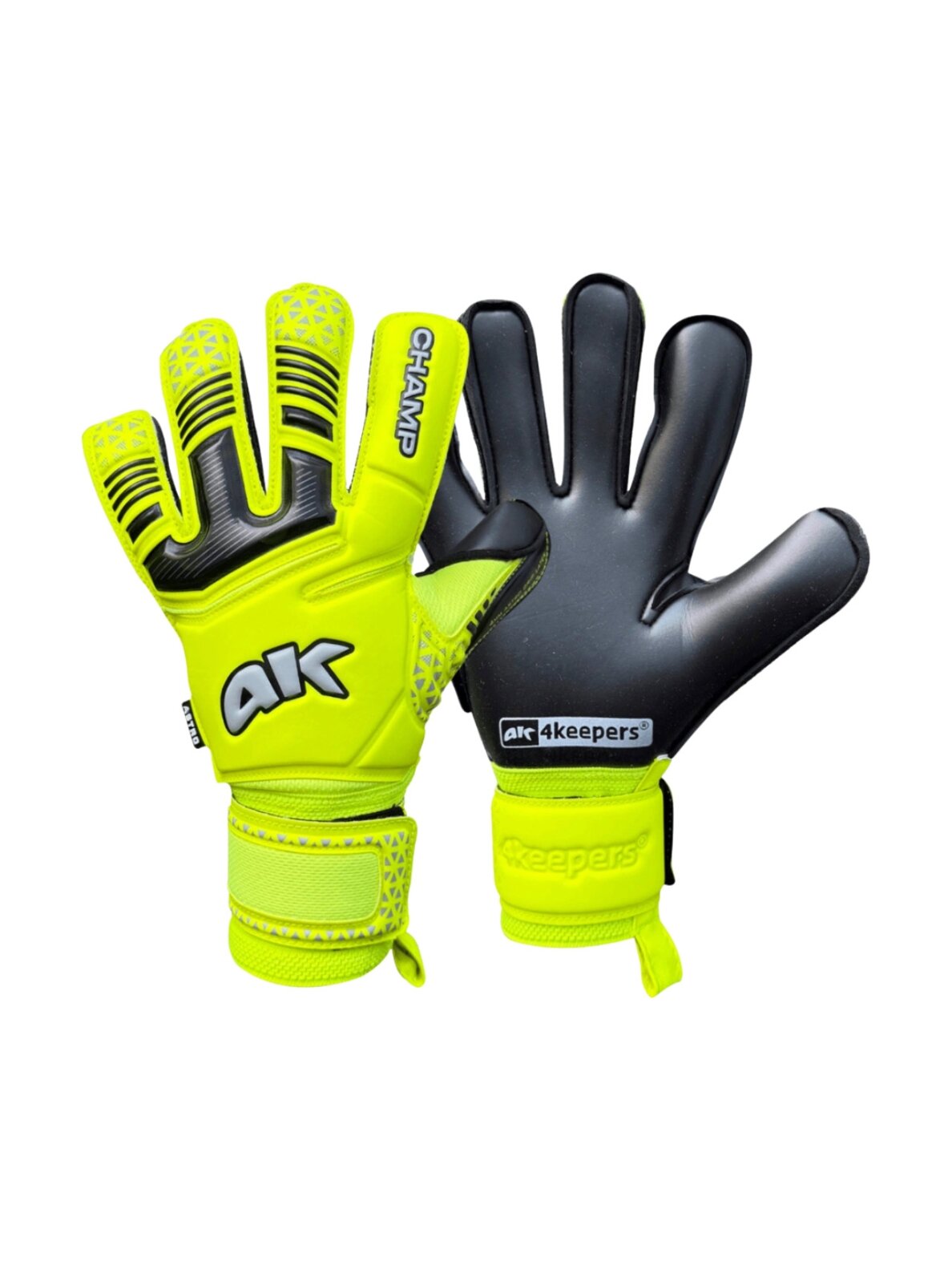 4Keepers vartininko pirštinės Champ Enduro VII HB geltonos-juodos
