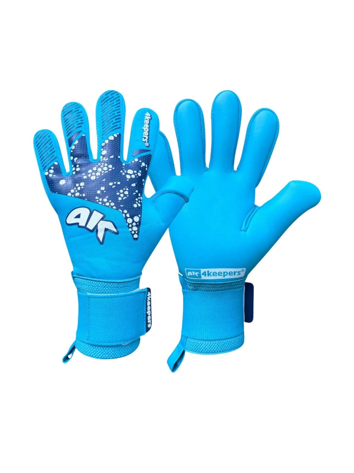Vartininko pirštinės 4Keepers Elite Nox NC Junior mėlyni