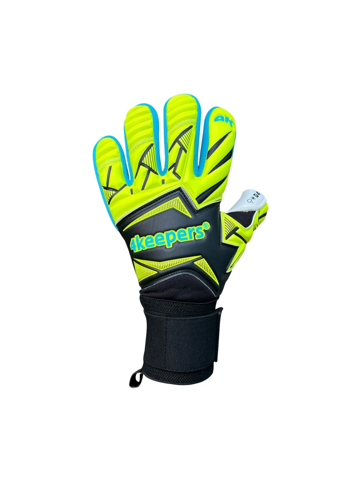 4Keepers Force V5.25 Wave NC vartininko pirštinės, juodos-žalios fluo 4Keepers Force V5.25 Wave NC vartininko pirštinės, juodos-žalios fluo