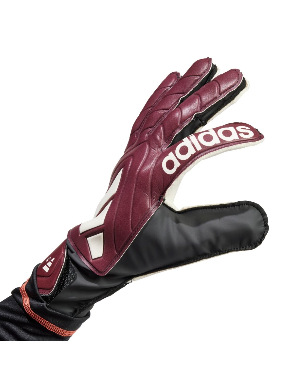 Adidas Copa Club vartininko pirštinės, bordo spalvos IQ4017 1