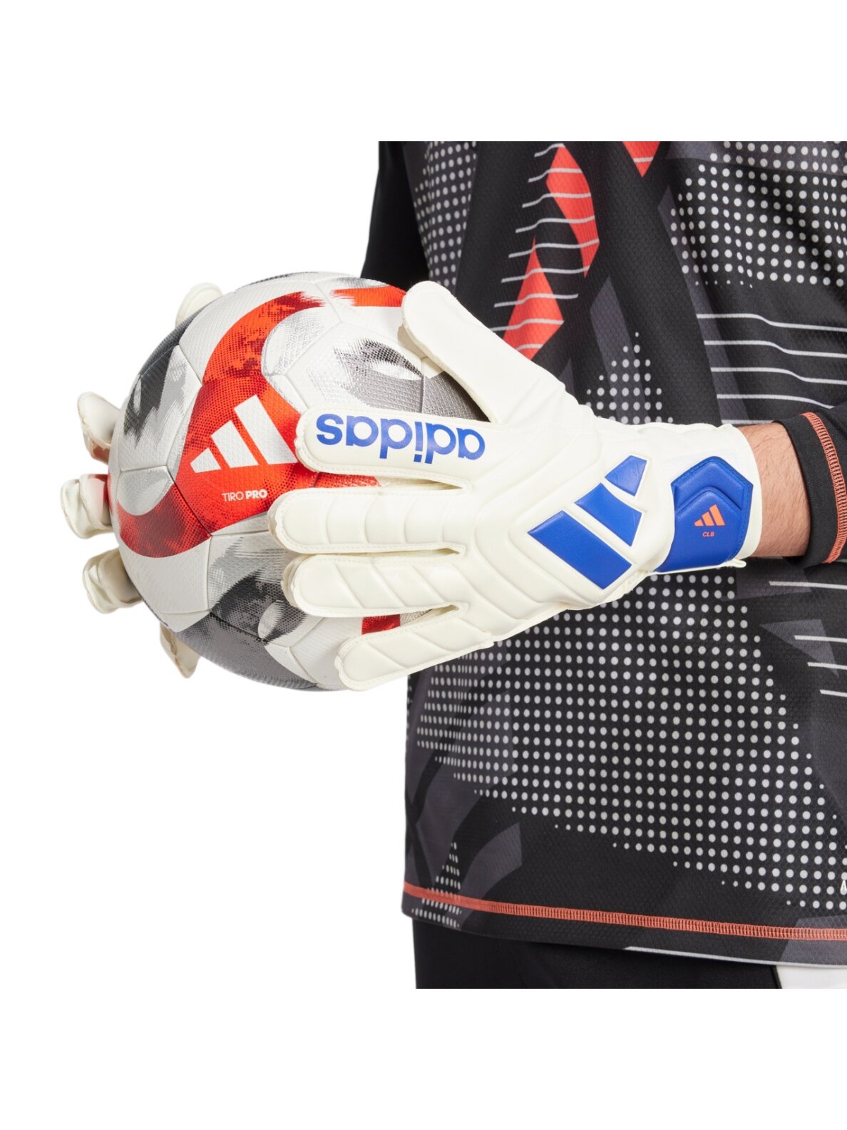 Adidas Copa Club Goalkeeper vyrams balto-mėlyni pirštinės IX3835 4