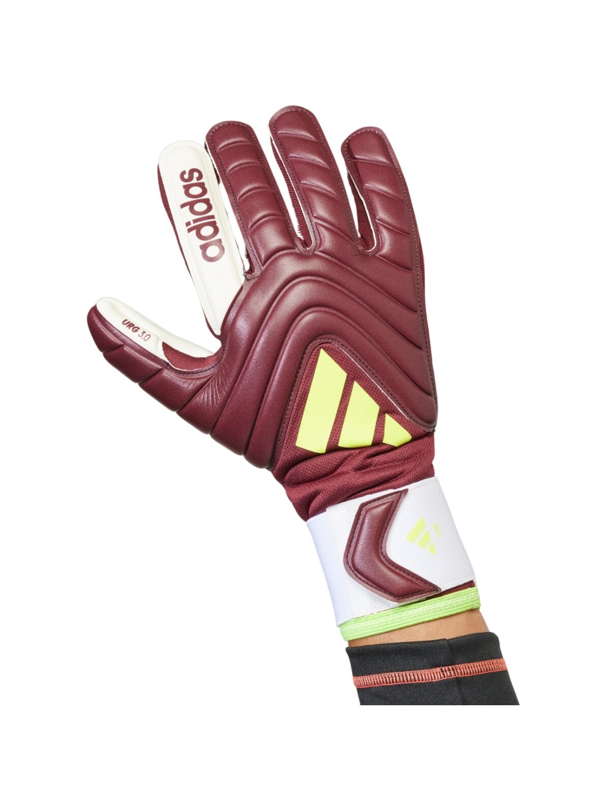 Adidas Copa GL League vartininko pirštinės, bordo spalvos IQ4012 1 Adidas Copa GL League vartininko pirštinės, bordo spalvos IQ4012 1