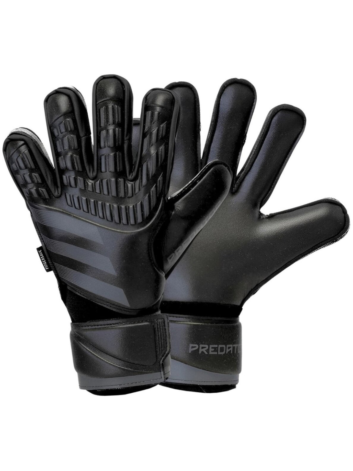 Adidas Predator Glove Match Fingersave vartininko pirštinės, juodos IZ1503
