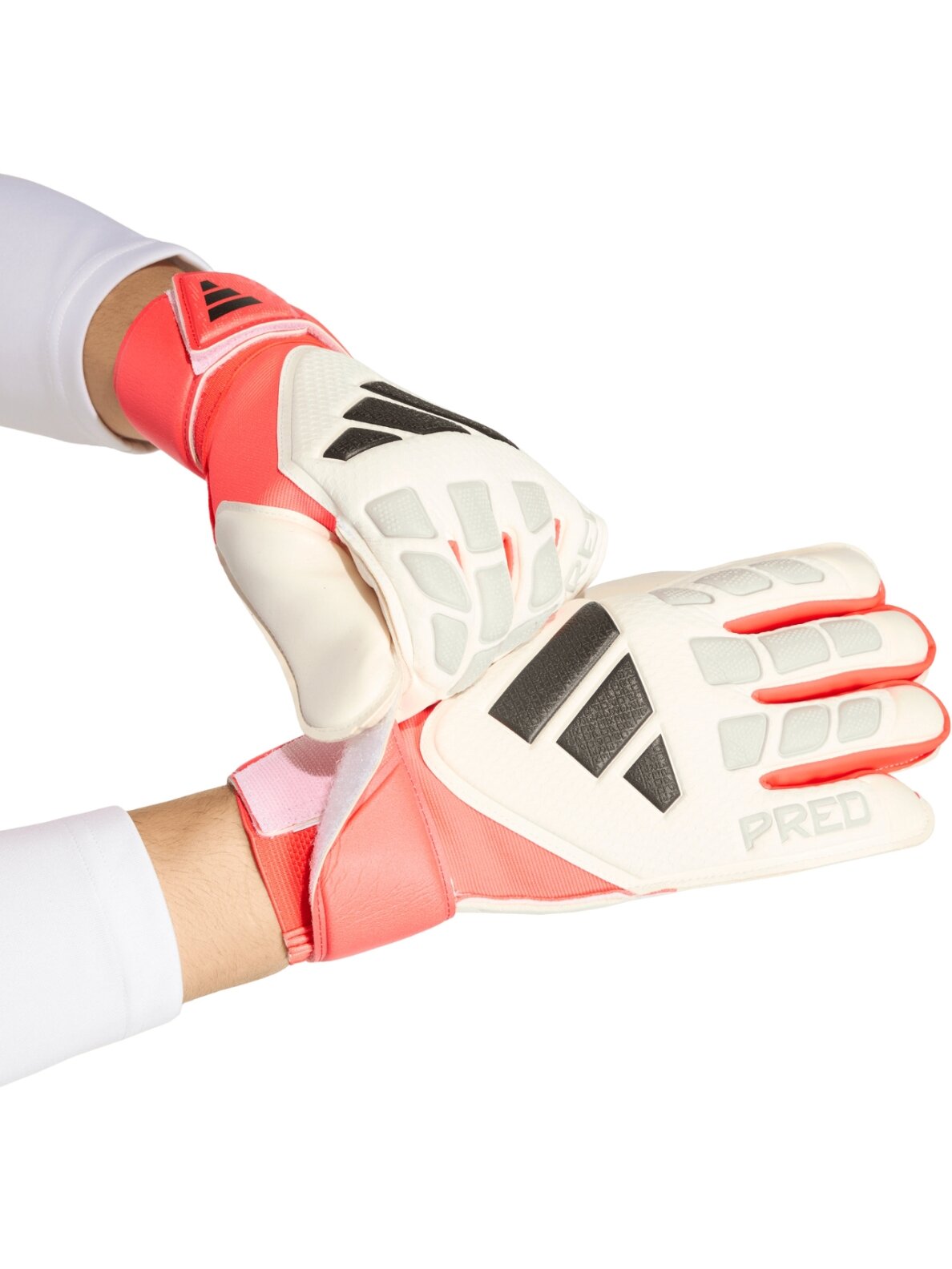adidas Predator Match vartininko pirštinės balta-raudona KA7783 3
