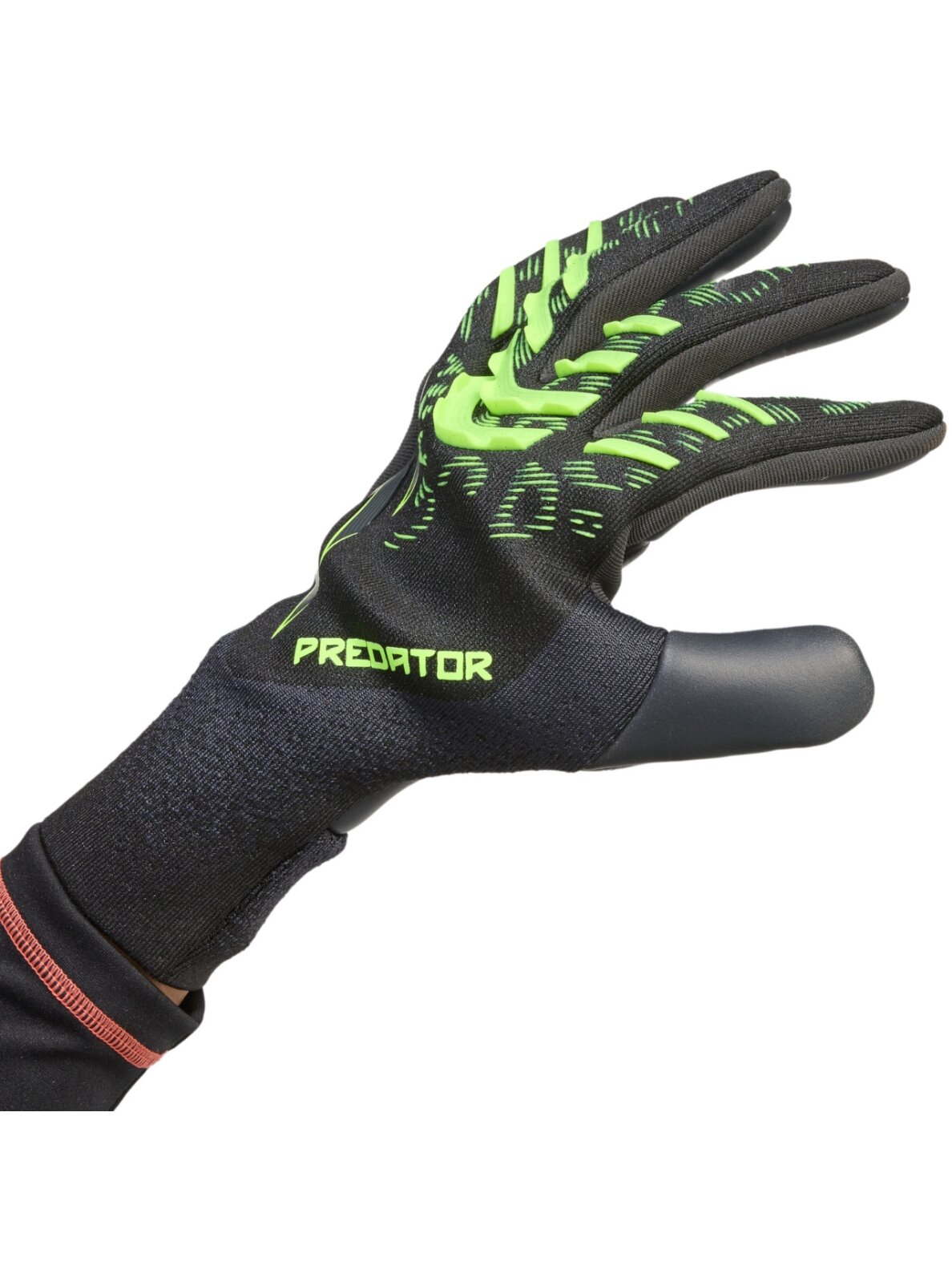 Adidas Predator Pro Goalkeeper vartininko pirštinės juodos JJ3531 2 Adidas Predator Pro Goalkeeper vartininko pirštinės juodos JJ3531 2