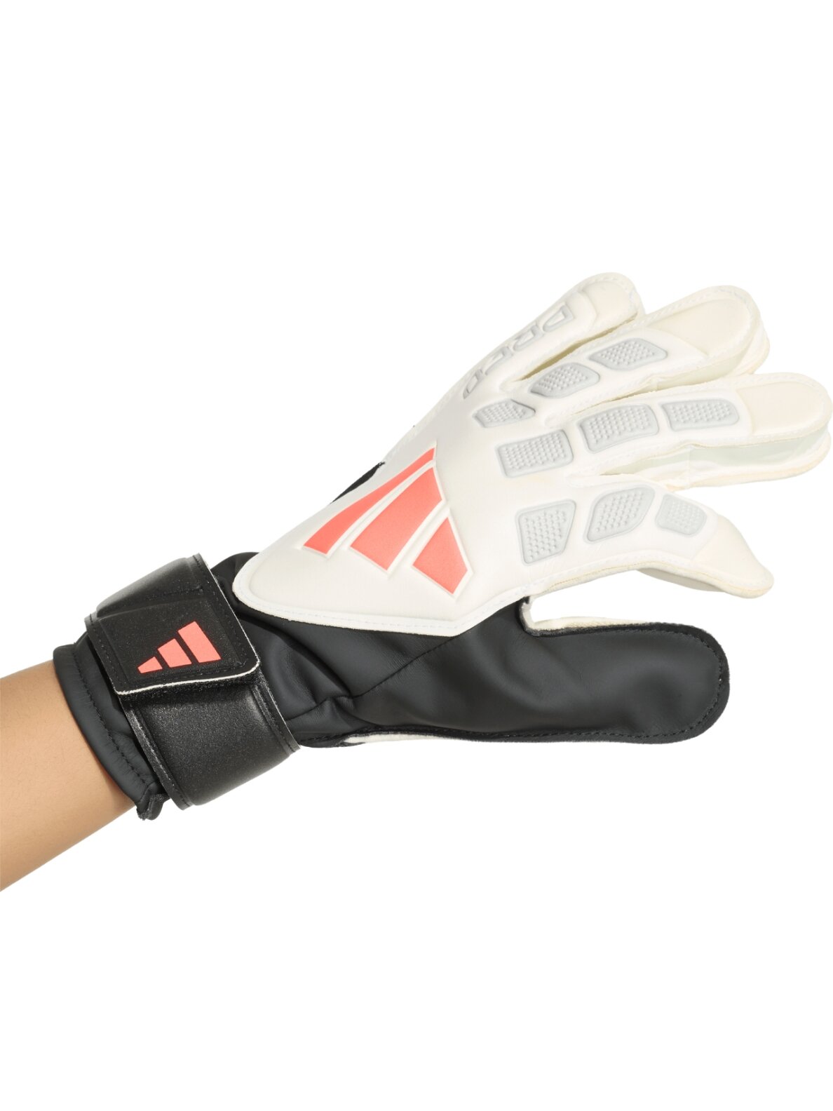 adidas Predator Training vaikiškos vartininko pirštinės, juodos ir baltos KE9707 1