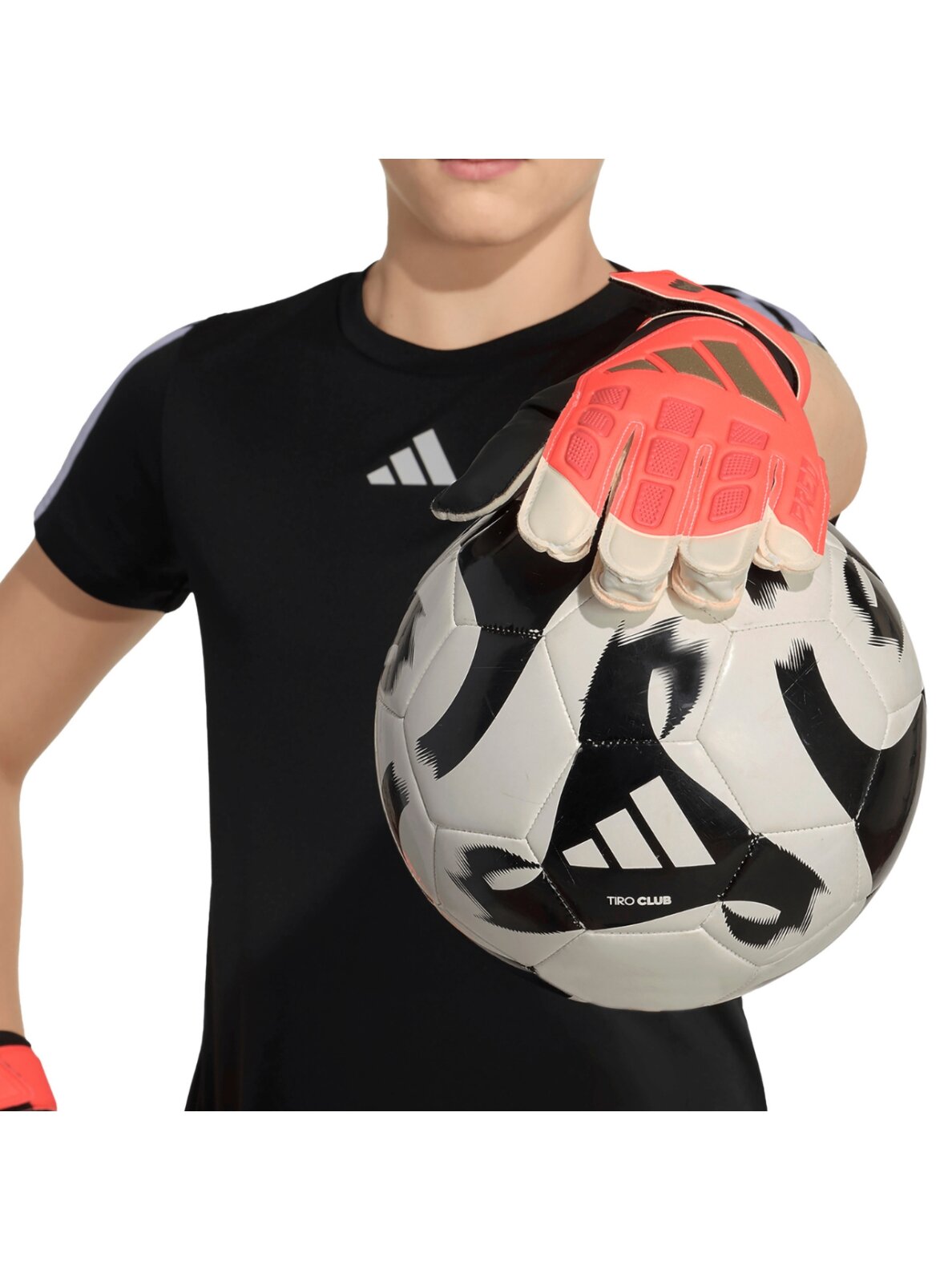 Adidas Predator Training vaikiškos vartininko pirštinės, oranžinės, KZ2095 5 Adidas Predator Training vaikiškos vartininko pirštinės, oranžinės, KZ2095 5