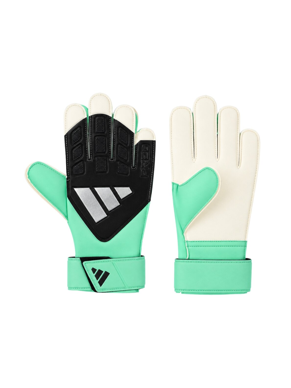 adidas vaikiškos vartininko pirštinės Predator Training, žalios-juodos KE9706
