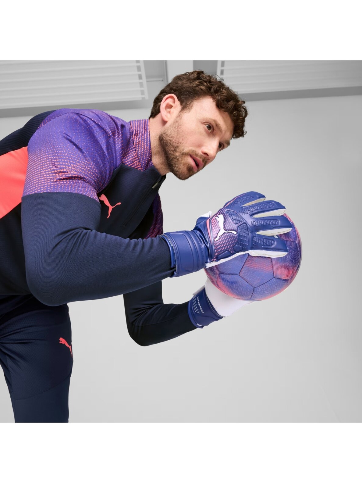 Puma Ultra Match RC vartininko pirštinės mėlynos 41951 01 3