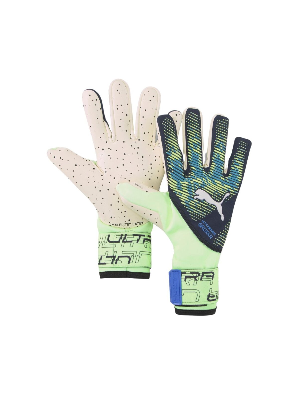 Puma Ultra Ultimate 1 NC žalios vartininko pirštinės Puma Ultra Ultimate 1 NC žalios vartininko pirštinės