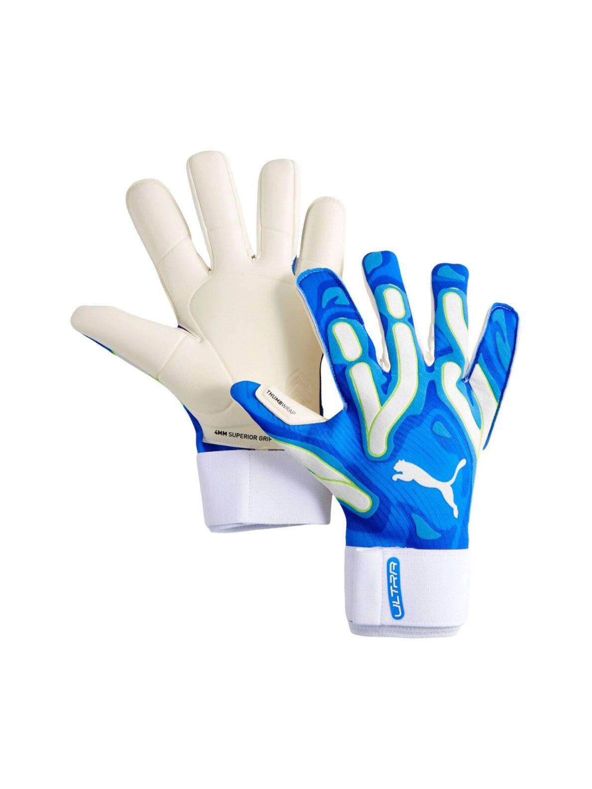 Puma Ultra Ultimate Hybrid Sun vartininko pirštinės mėlynos 41858 02 Puma Ultra Ultimate Hybrid Sun vartininko pirštinės mėlynos 41858 02