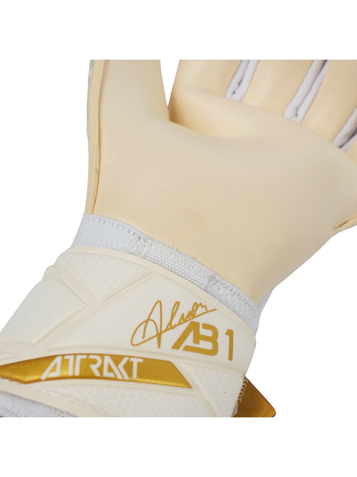 Reusch Attrakt AB1 Duo vartininko pirštinės baltos 5670001 1130 5 Reusch Attrakt AB1 Duo vartininko pirštinės baltos 5670001 1130 5