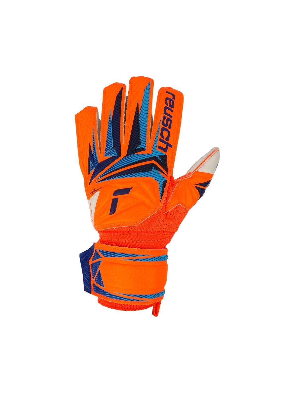 Reusch Attrakt Advance Junior vartininko pirštinės vaikams, oranžinės 1 Reusch Attrakt Advance Junior vartininko pirštinės vaikams, oranžinės 1