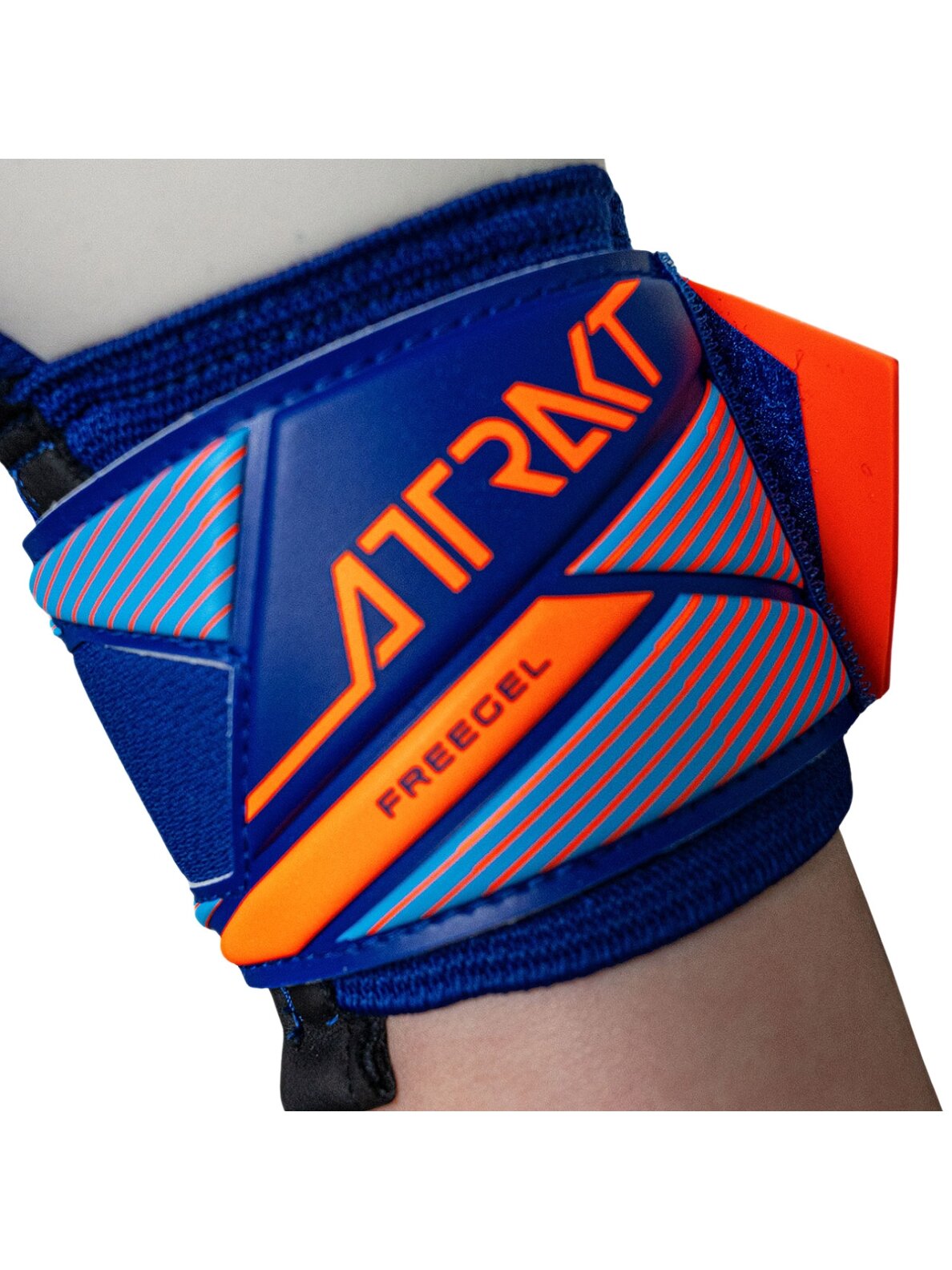 Reusch Attrakt Freegel Advance vartininko pirštinės vaikams mėlyna-oranžinė 4
