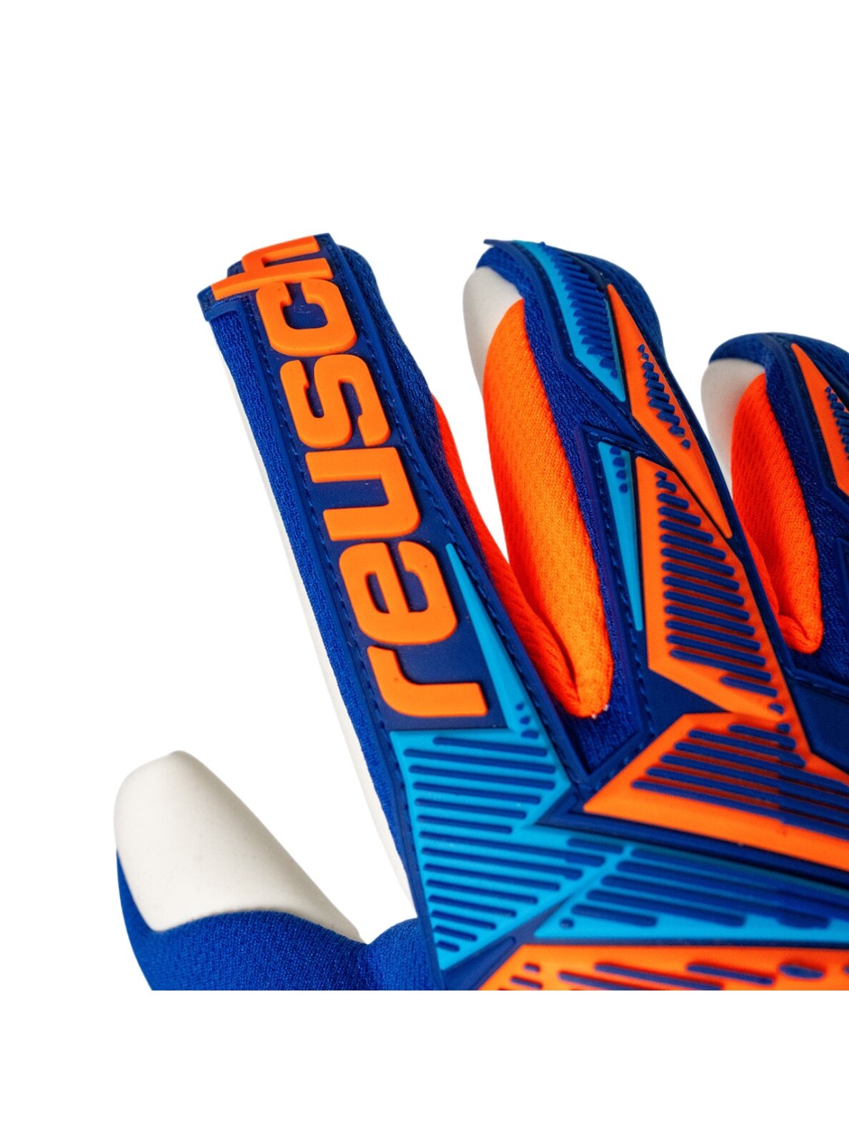 Reusch Attrakt Freegel Advance vartininko pirštinės vaikams mėlyna-oranžinė 7 Reusch Attrakt Freegel Advance vartininko pirštinės vaikams mėlyna-oranžinė 7