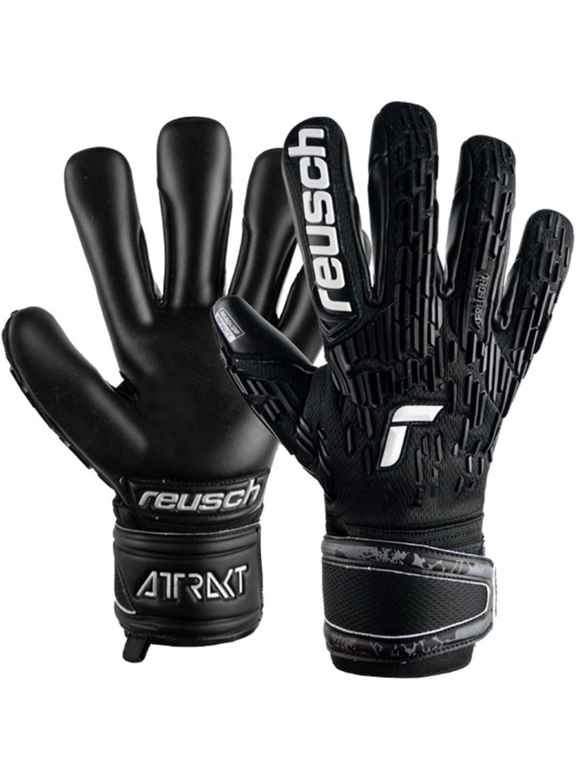 Vartininko pirštinės Reusch Attrakt Freegel Infinity juodos 5370735 7000