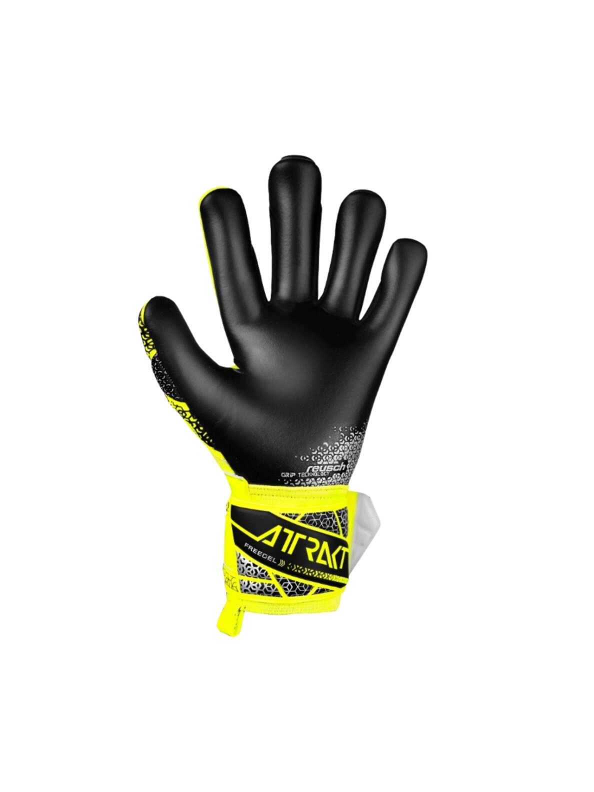 Reusch Attrakt Freegel Silver vartininko pirštinės vyrams geltonos-juodos 5570235 2025 2 Reusch Attrakt Freegel Silver vartininko pirštinės vyrams geltonos-juodos 5570235 2025 2