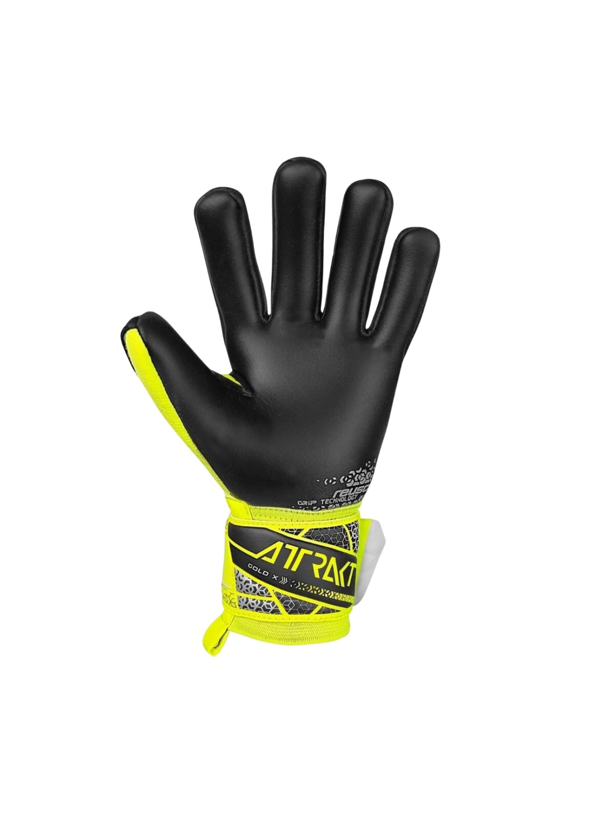 Reusch Attrakt Gold X NC vartininko pirštinės vyrams geltonos-juodos 5570955 2025 2 Reusch Attrakt Gold X NC vartininko pirštinės vyrams geltonos-juodos 5570955 2025 2