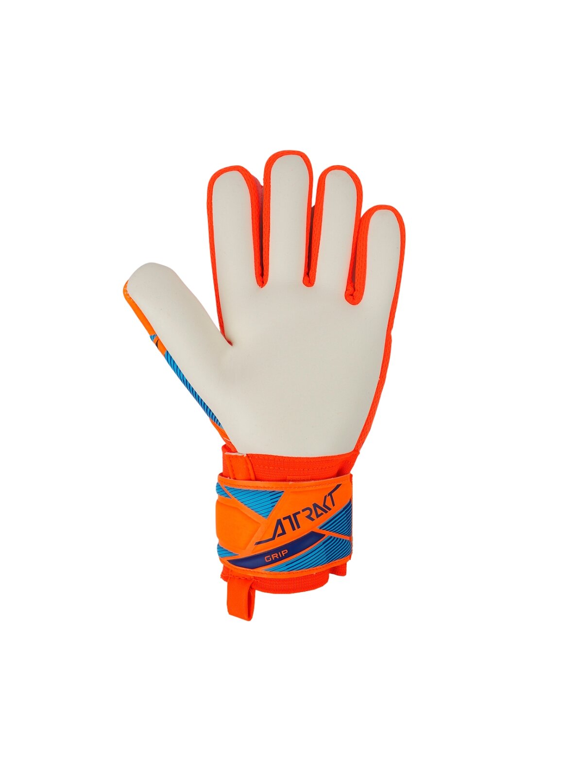 Reusch Attrakt Grip Junior vartininko pirštinės vaikams oranžinės 5672814 2290 2