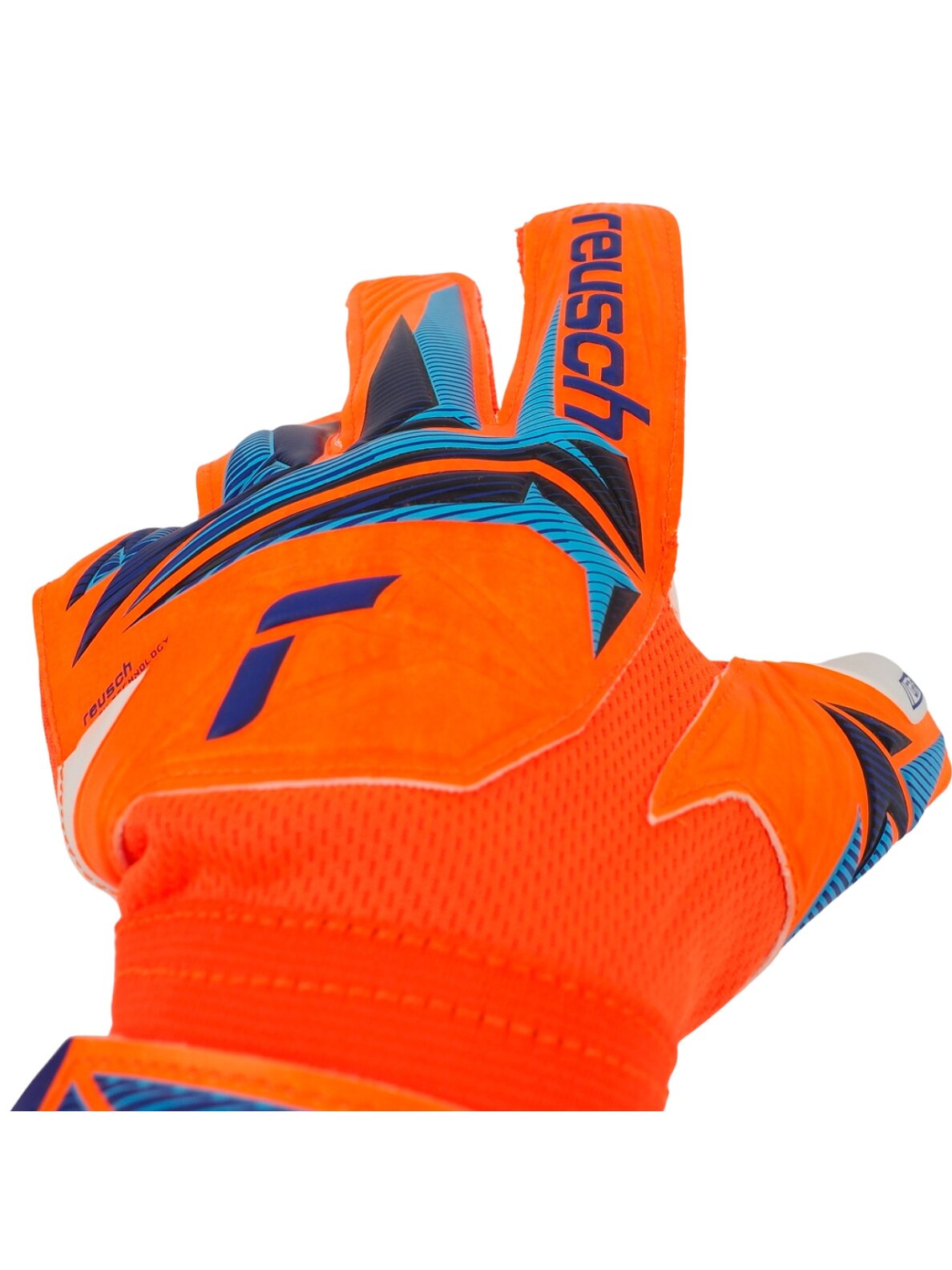 Reusch Attrakt Grip Junior vartininko pirštinės vaikams oranžinės 5672814 2290 4 Reusch Attrakt Grip Junior vartininko pirštinės vaikams oranžinės 5672814 2290 4