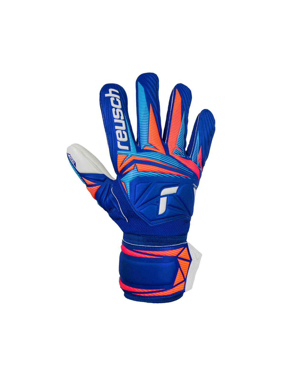 Reusch Attrakt Grip vartininko pirštinės vyrams, mėlynos 1 Reusch Attrakt Grip vartininko pirštinės vyrams, mėlynos 1