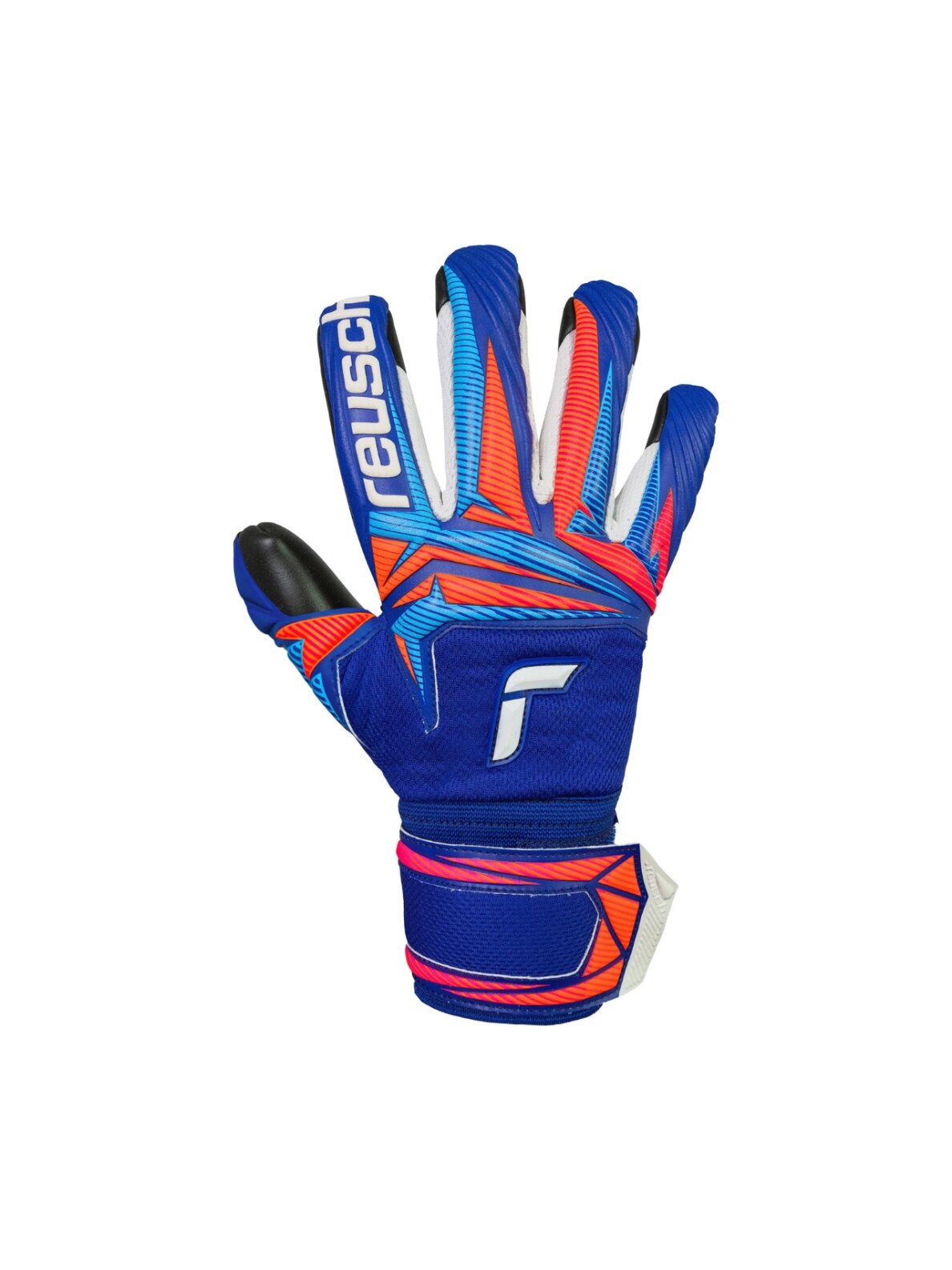 Reusch Attrakt Infinity Evolution NC Junior vartininko pirštinės vaikams mėlynai juodos 1 Reusch Attrakt Infinity Evolution NC Junior vartininko pirštinės vaikams mėlynai juodos 1