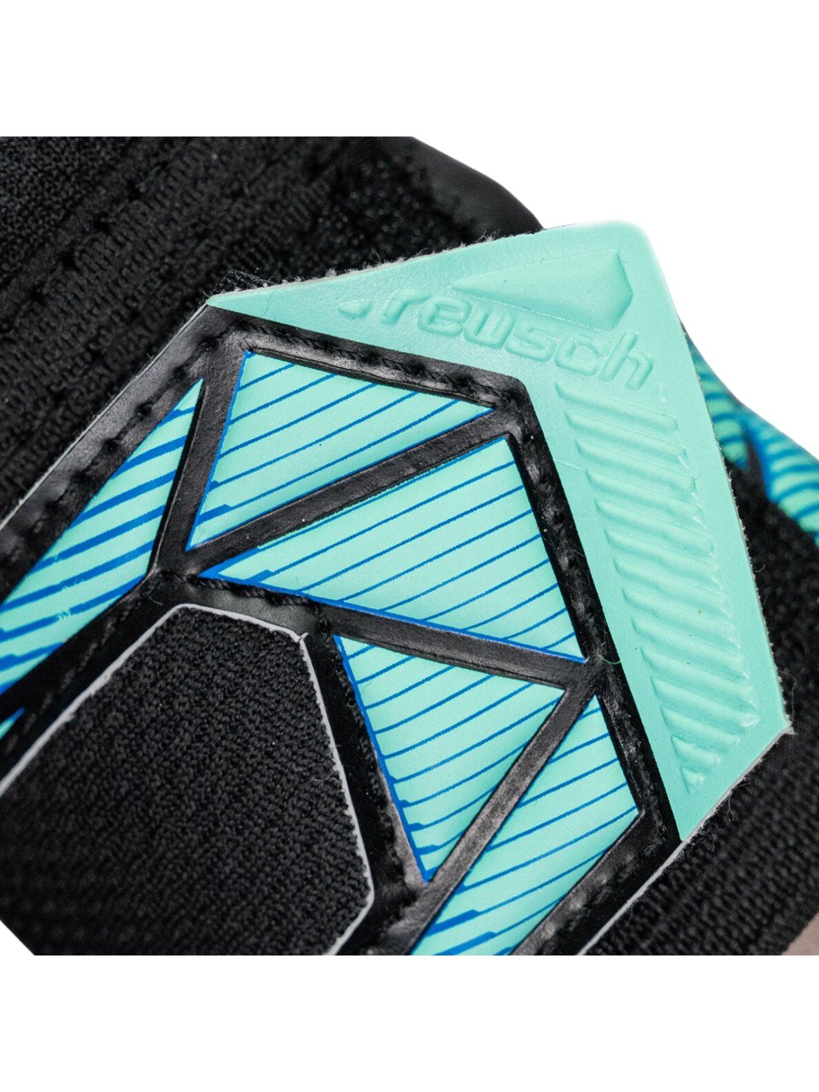 Reusch Attrakt RE:Grip NC Junior vartininko pirštinės vaikams juodai mėlynos 4 Reusch Attrakt RE:Grip NC Junior vartininko pirštinės vaikams juodai mėlynos 4