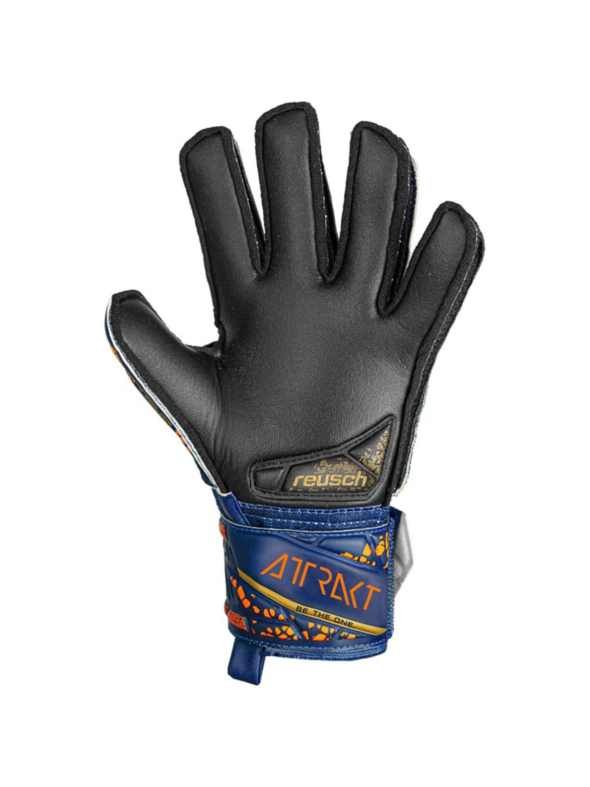 Reusch Attrakt Silver Junior vartininko pirštinės, tamsiai mėlynos 5472215 4411 2 Reusch Attrakt Silver Junior vartininko pirštinės, tamsiai mėlynos 5472215 4411 2
