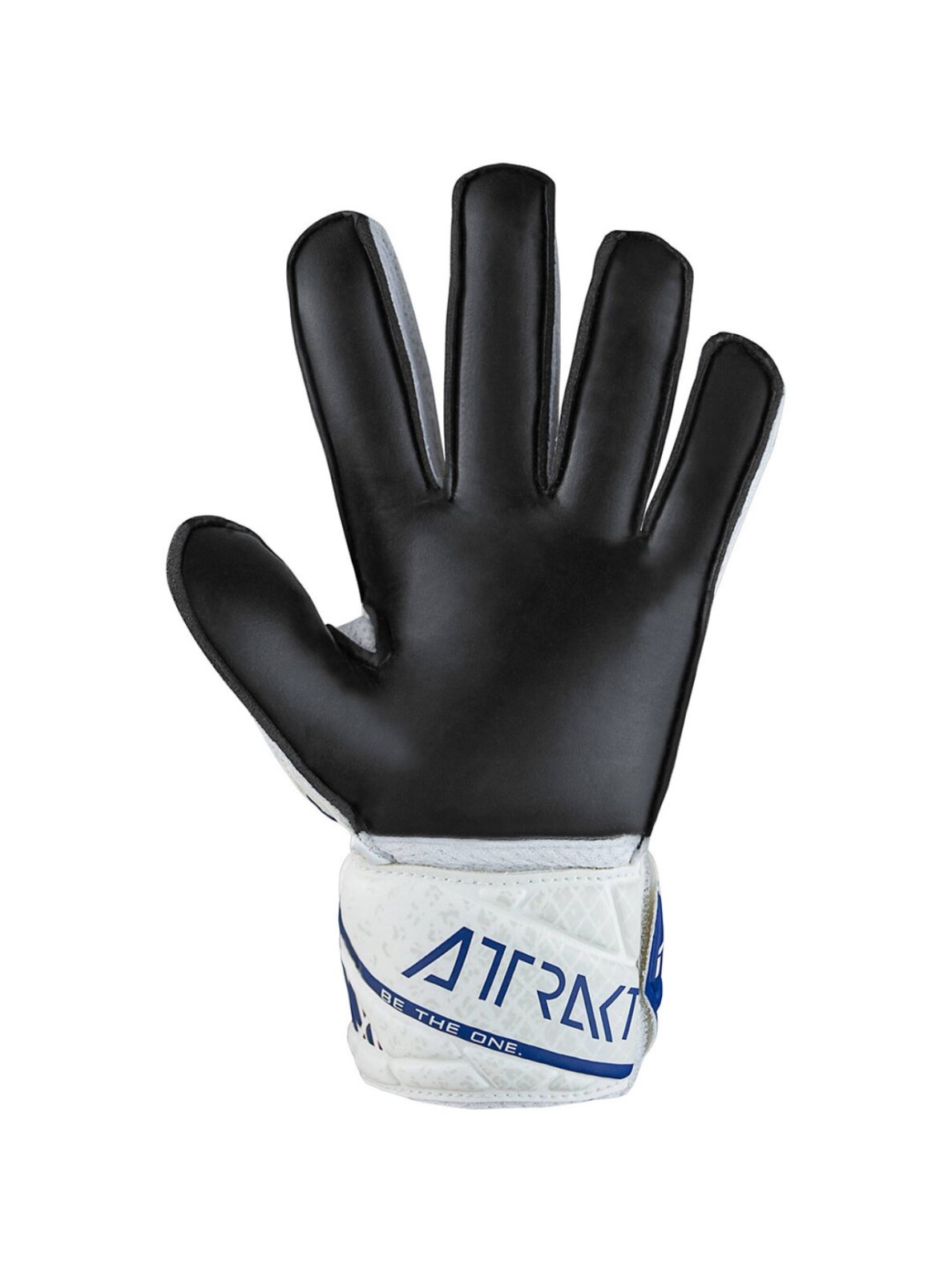 Reusch Attrakt Solid vartininko pirštinės baltos ir mėlynos spalvos 5470016 8906 2 Reusch Attrakt Solid vartininko pirštinės baltos ir mėlynos spalvos 5470016 8906 2