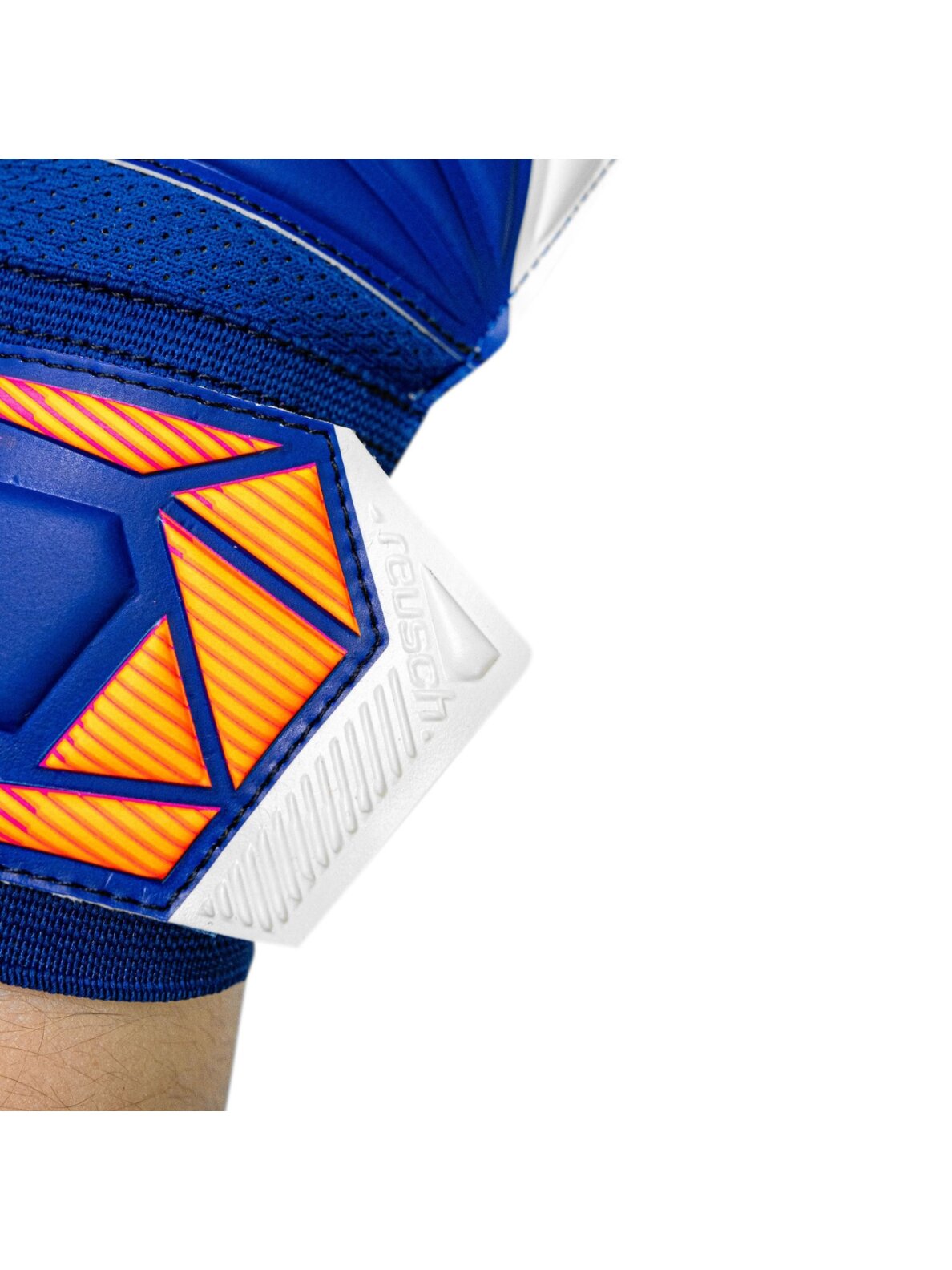 Reusch Attrakt Solid vartininko pirštinės mėlynos 6 Reusch Attrakt Solid vartininko pirštinės mėlynos 6