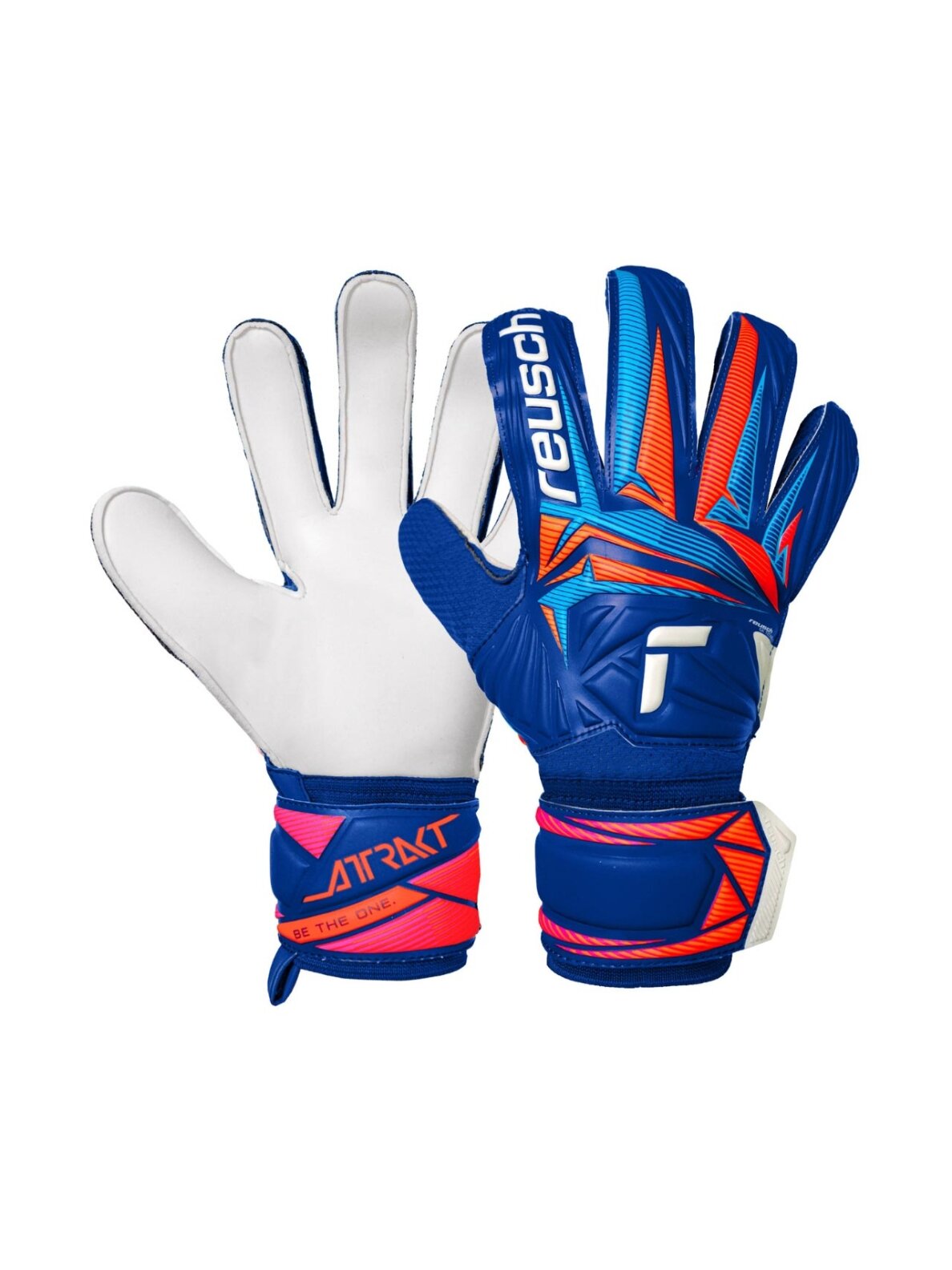 Reusch Attrakt Solid vartininko pirštinės mėlynos