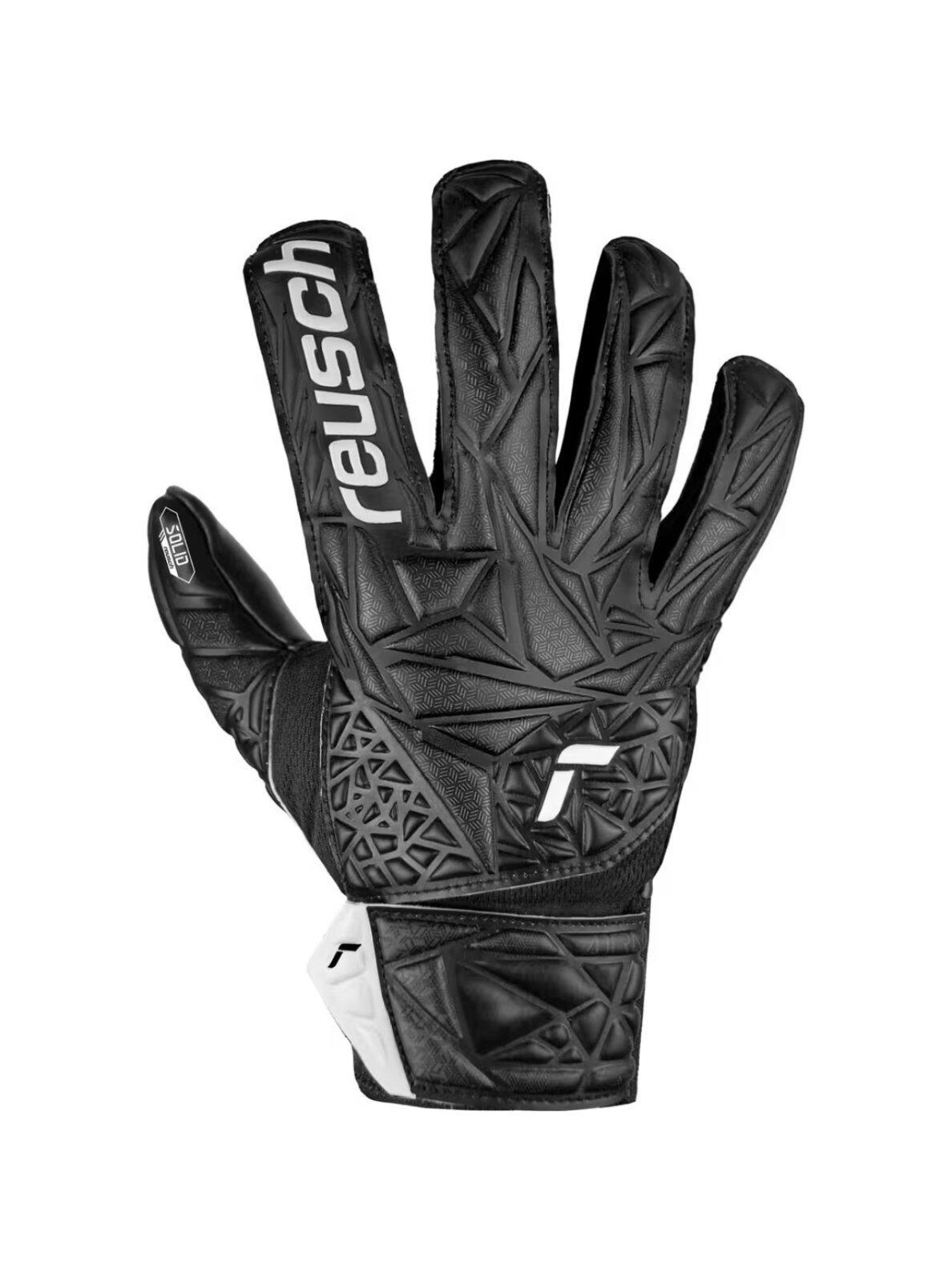 Reusch Attrakt Staster Solid Finger Support Junior vartininko pirštinės juodos 5472511 7700 1 Reusch Attrakt Staster Solid Finger Support Junior vartininko pirštinės juodos 5472511 7700 1