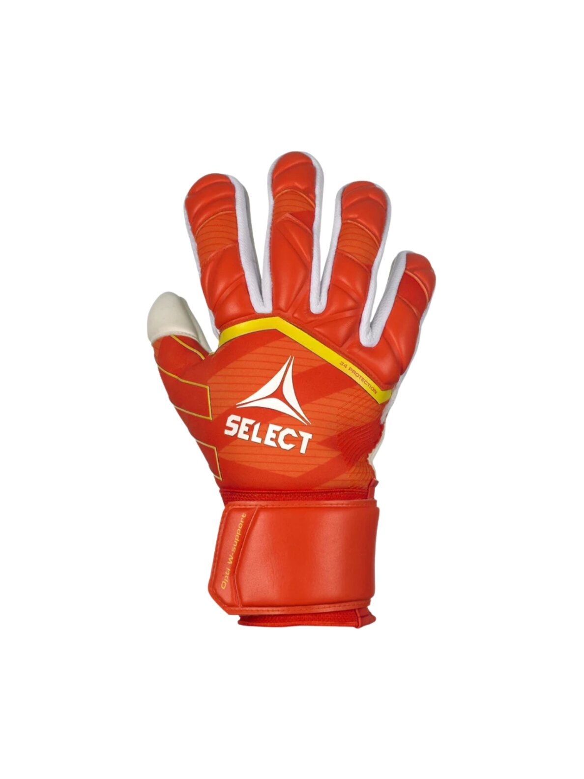Select 34 Protection Flat Cut v24 Vartininko pirštinės Oranžinės-Baltos 18453 1