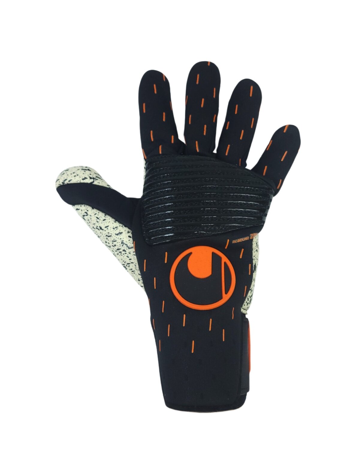 Uhlsport Speed Contact Supergrip+ Reflex vartininko pirštinės, juodos 101125901