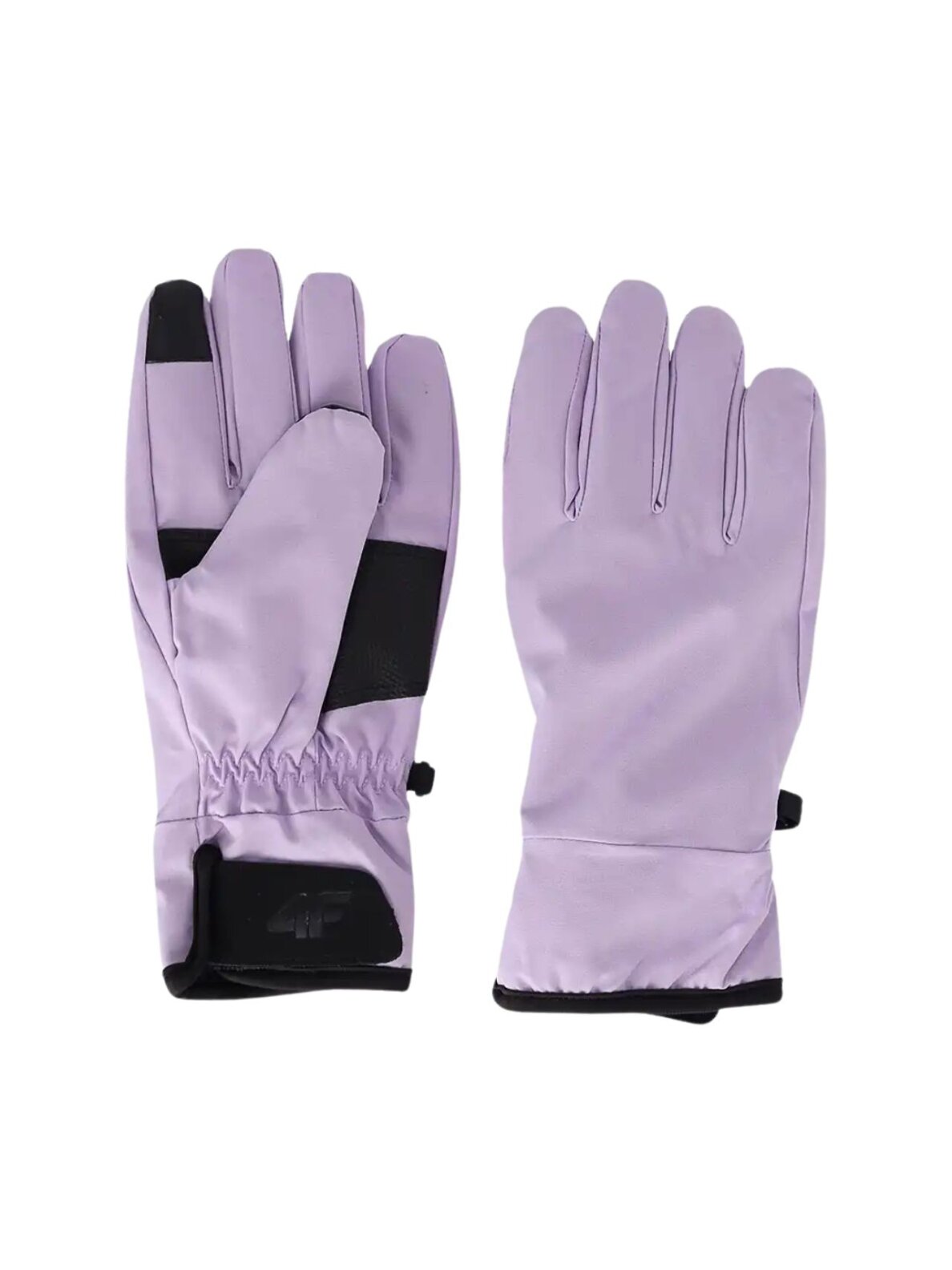 4F U125 pirštinės šviesiai violetinės vyrams