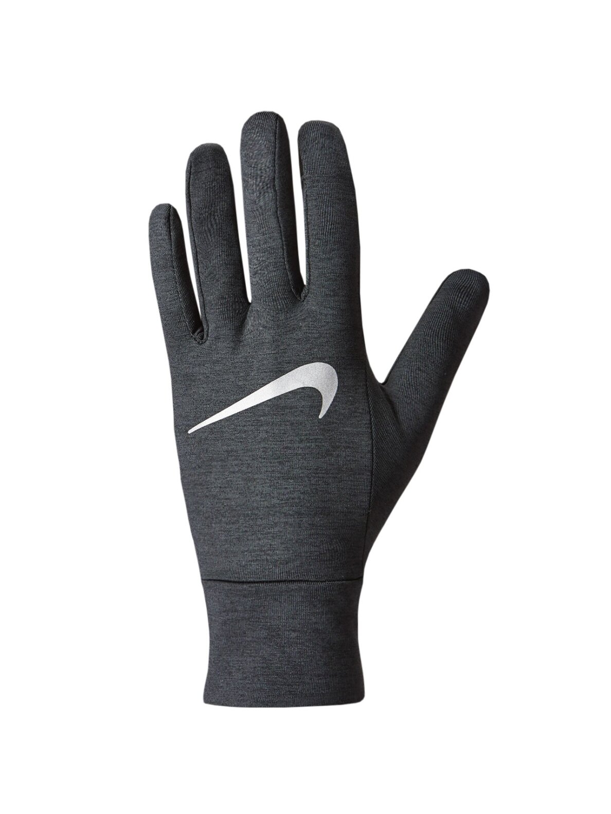 Nike Dri-Fit Fleece moteriškos bėgimo pirštinės, pilkos N1002577082