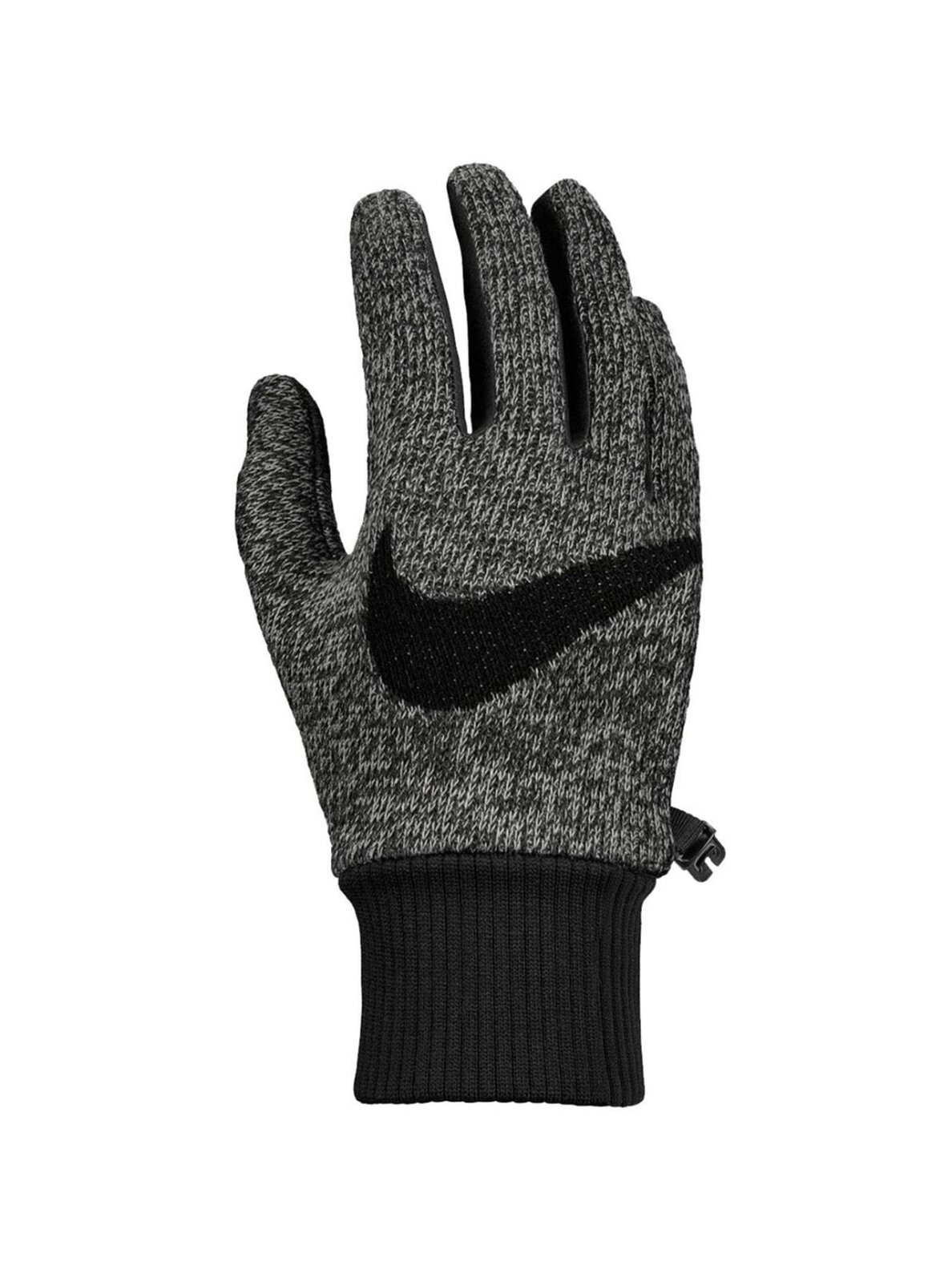 Nike Dri-FIT bėgimo pirštinės, pilkos N1000660236 Nike Dri-FIT bėgimo pirštinės, pilkos N1000660236