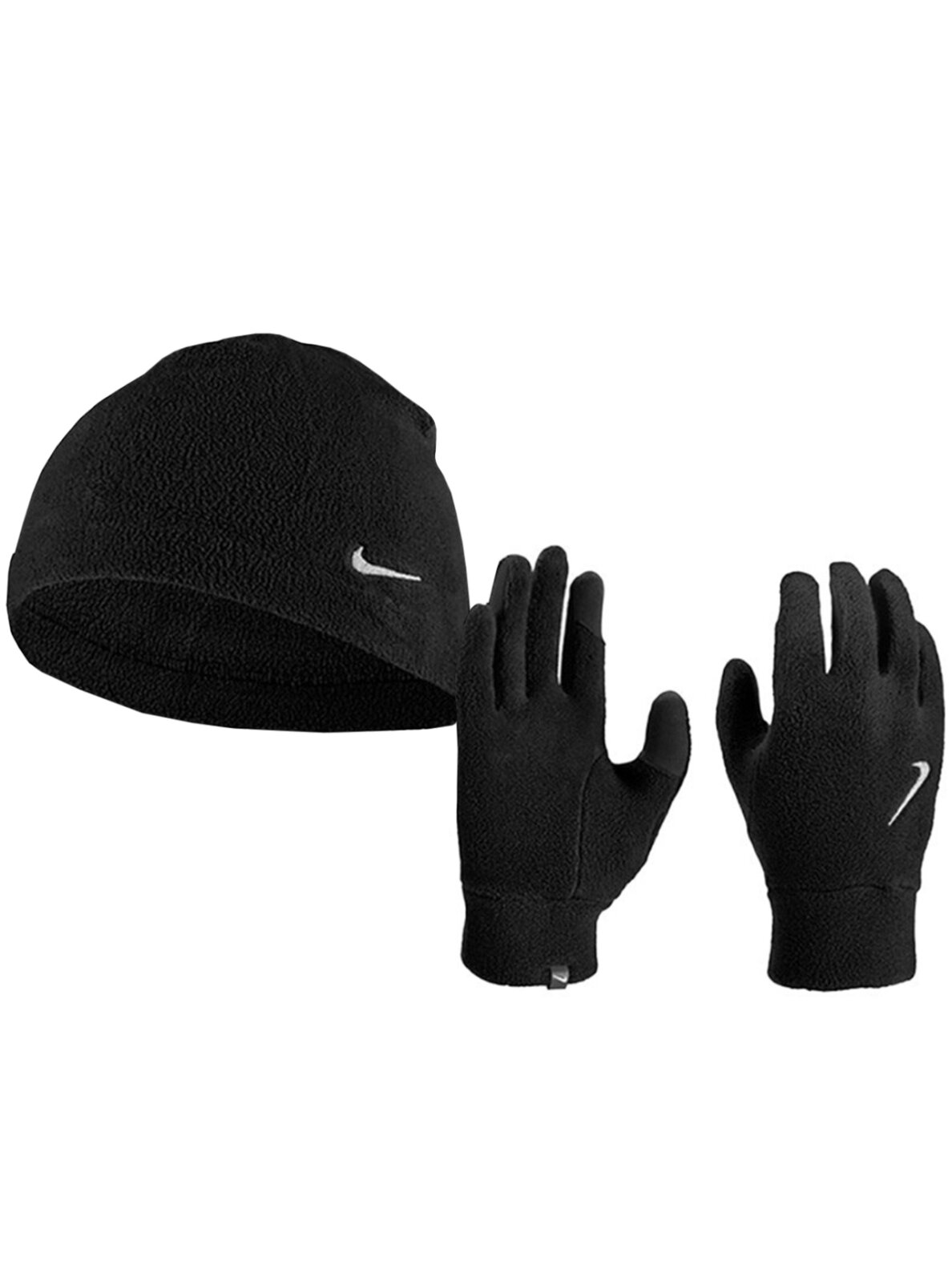 Nike Dri-Fit Fleece vyriškos pirštinės ir kepurė juoda N1002578082 Nike Dri-Fit Fleece vyriškos pirštinės ir kepurė juoda N1002578082