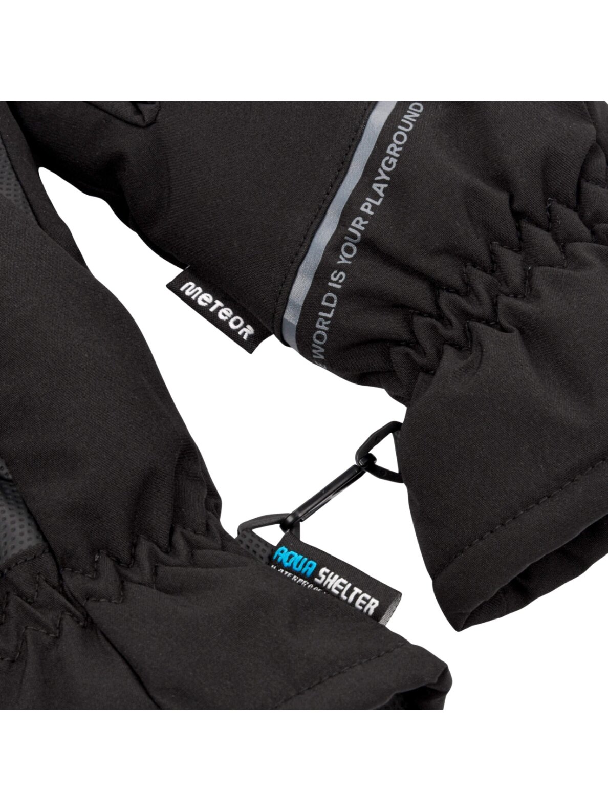 Meteor Hiemis žieminės pirštinės juodos unisex 1 Meteor Hiemis žieminės pirštinės juodos unisex 1