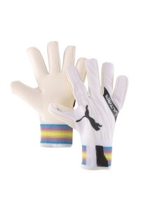 Puma Ultra Grip 1 Hybrid Pro pirštinės vartininkui vyrams baltos 41786 06