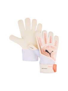 Puma Ultra Play RC vartininko pirštinės kreminės-oranžinės spalvos