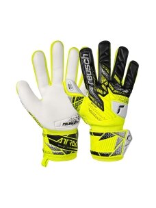 Reusch Attrakt Grip vartininko pirštinės vyrams geltono-juodos spalvos 5570815 2014