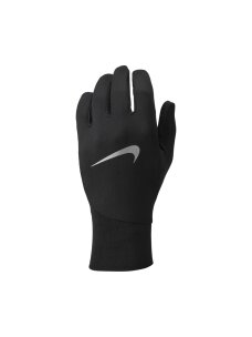 Nike Pacer Lightweight bėgimo pirštinės moterims juodos N1010534082