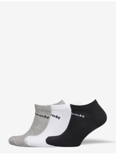 Reebok kojinės GH8229 juoda / pilka / balta 3 poros