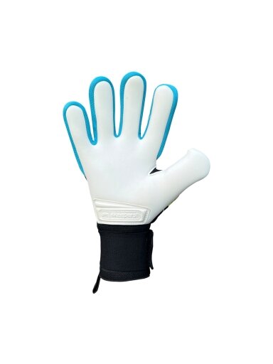 4Keepers Force V5.25 Wave NC vartininko pirštinės, juodos-žalios fluo